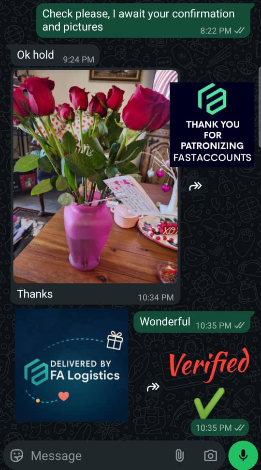 Delivery confirmation